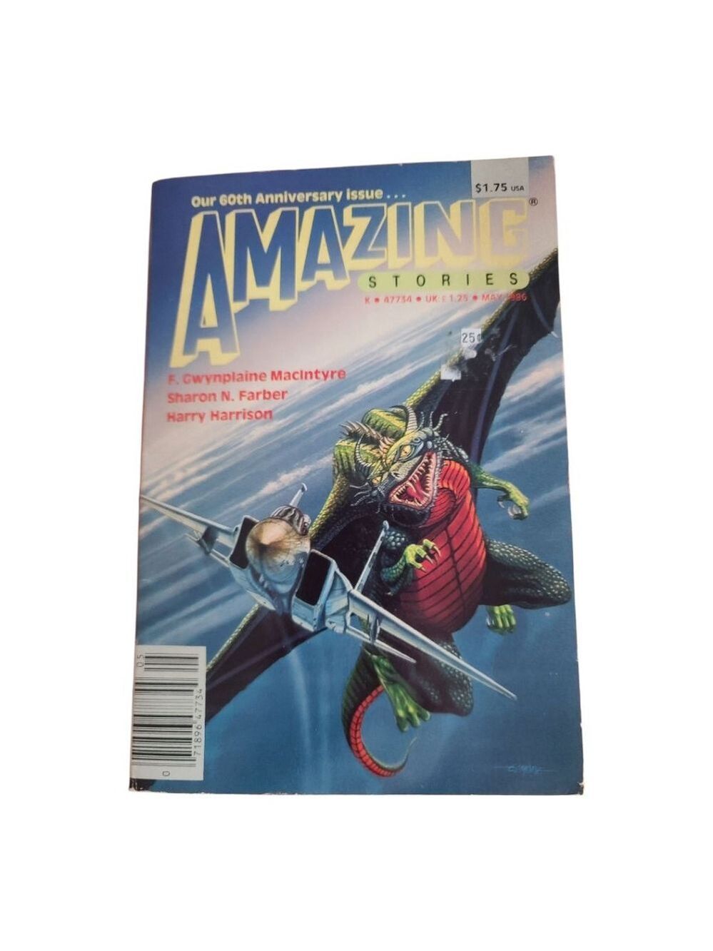 Amazing Stories May 1986 60th Anniversary Issue